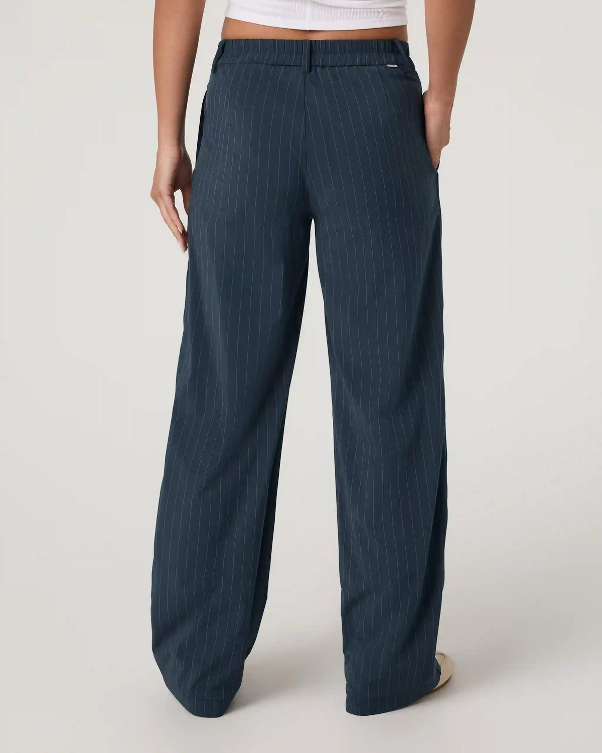 Villa Pinstripe Trouser Pant-Short