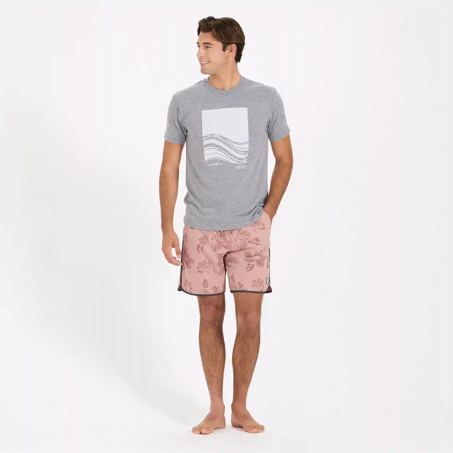 Wave Block Tee