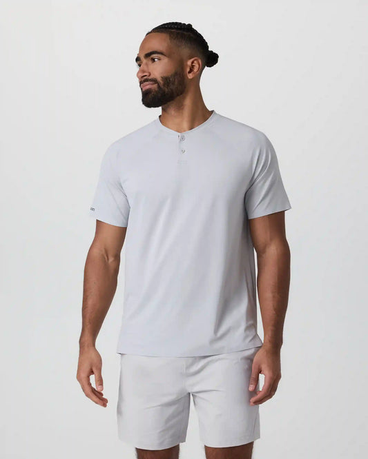 Short Sleeve Viewpoint Henley