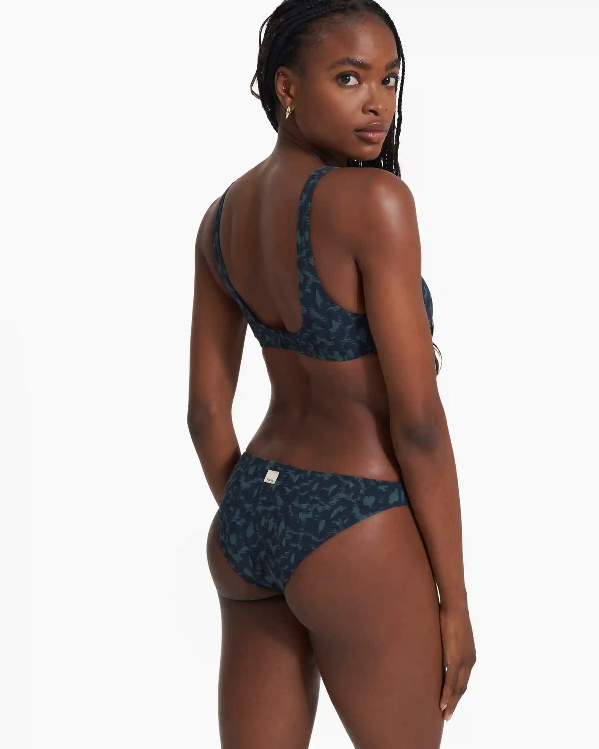 Aqua Triangle Top
