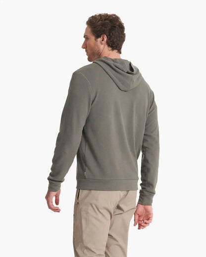 Performance Waffle Zip Hoodie