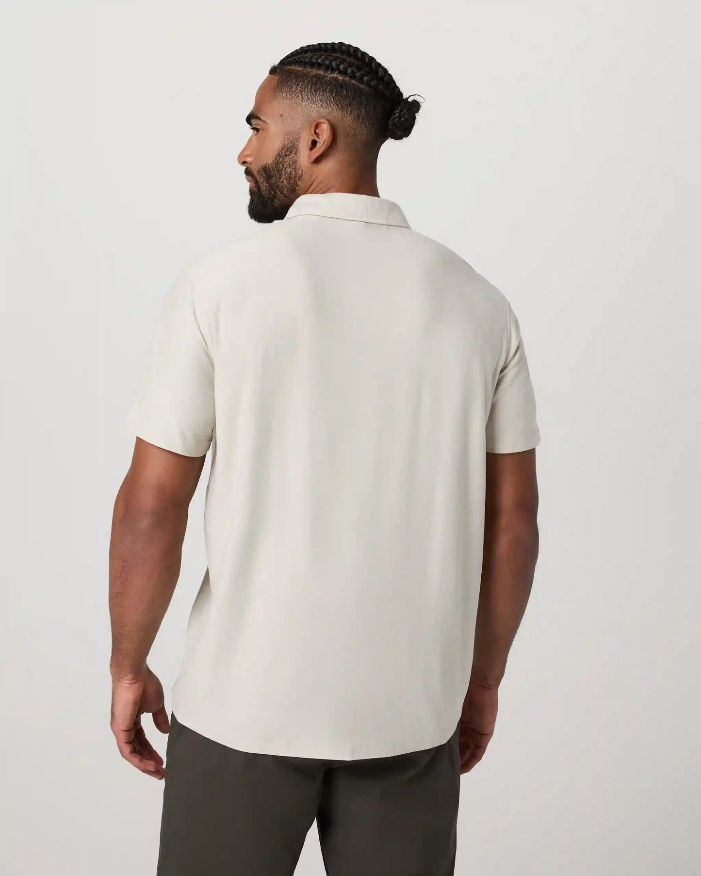 Short Sleeve Strato Button Down