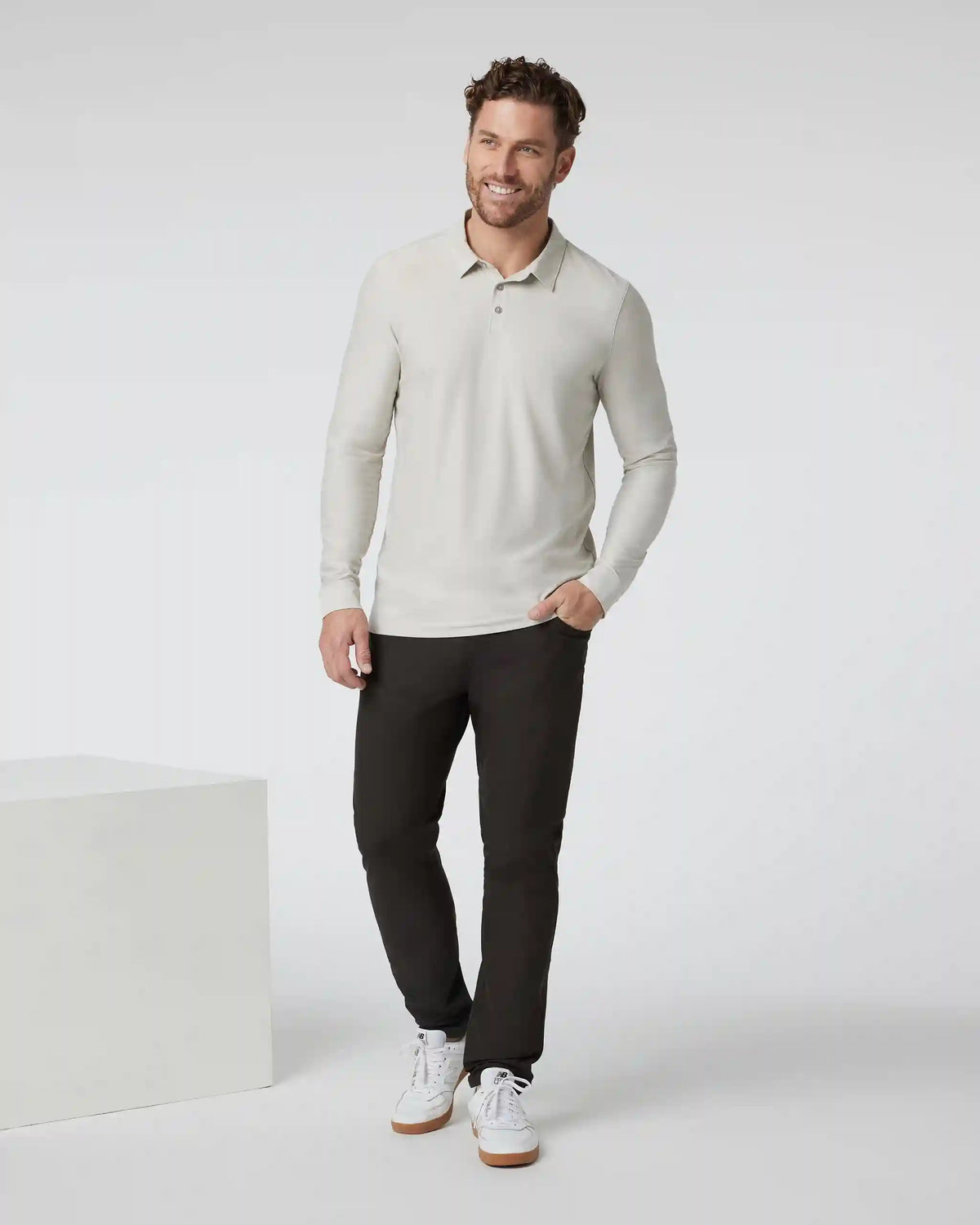 Long Sleeve Strato Tech Polo