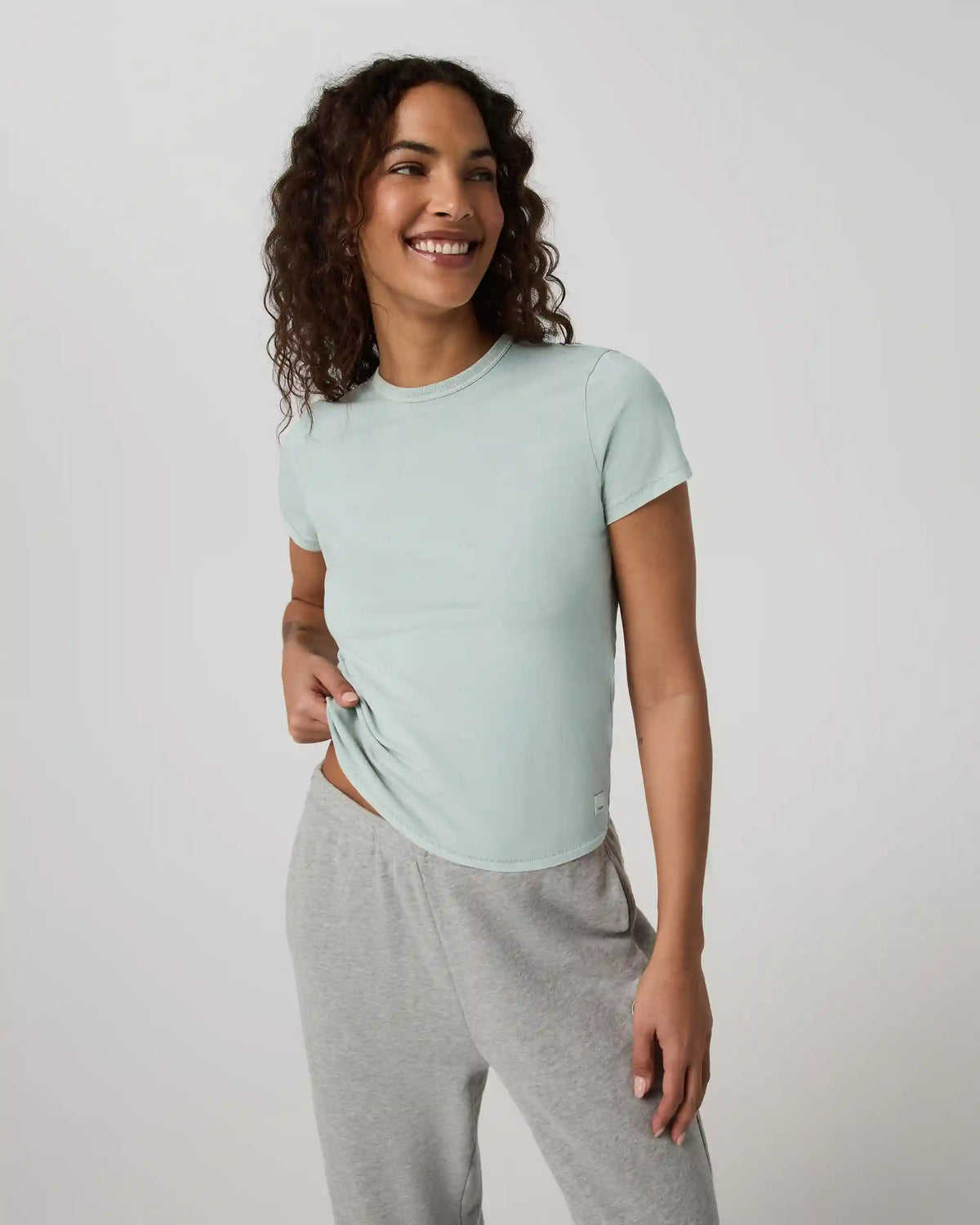 Short Sleeve Feather Classic Tee - Garment Dye