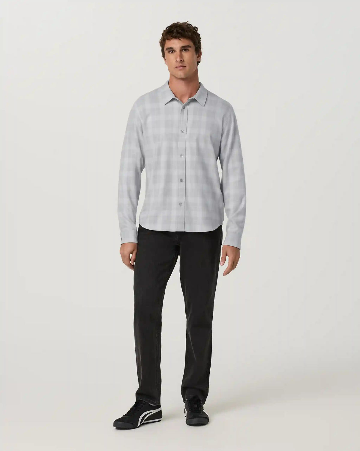 Long Sleeve Midweight Flannel Shirt