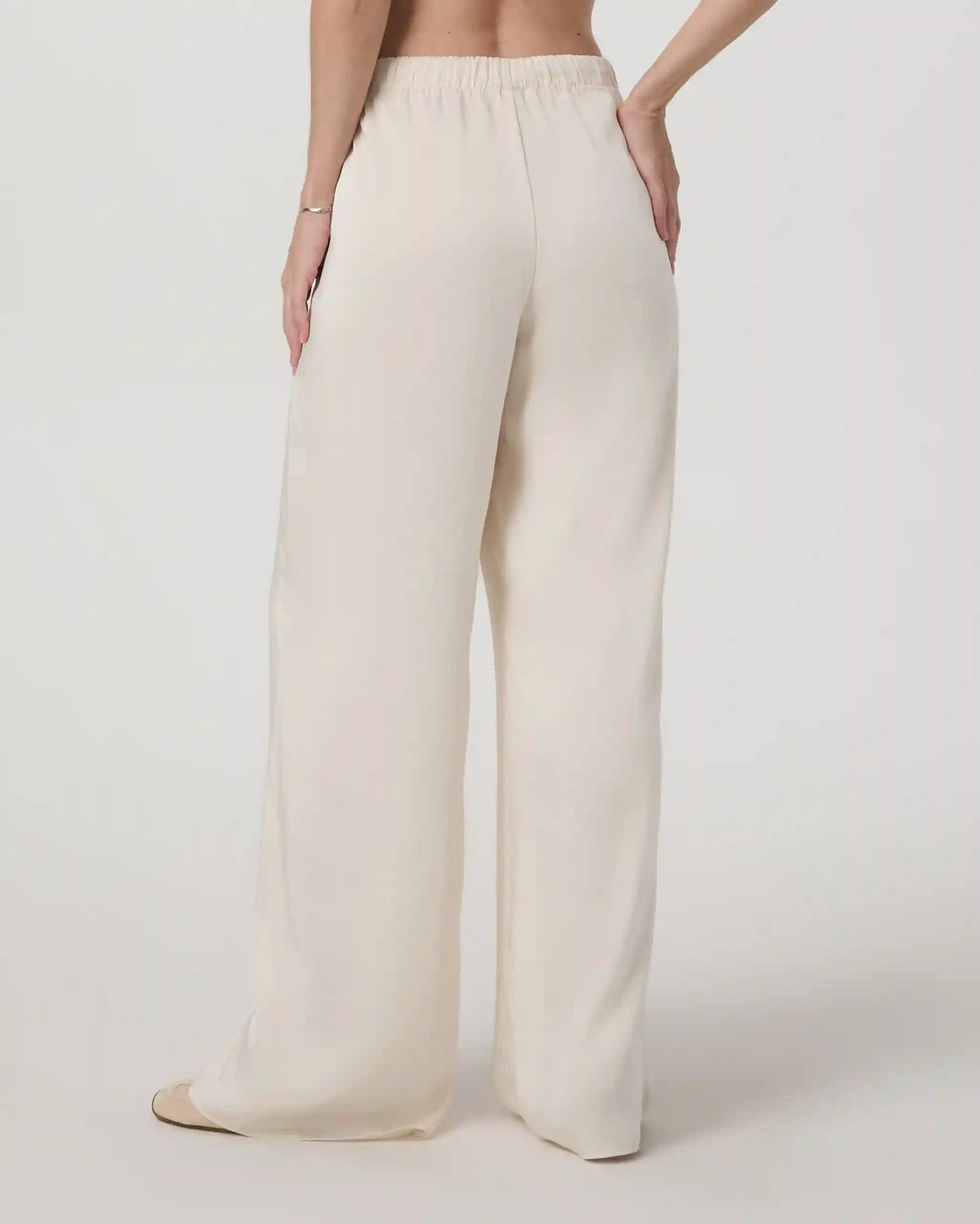 Nova Satin Wideleg Pant