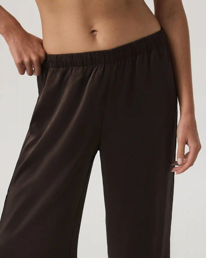 Nova Satin Wideleg Pant