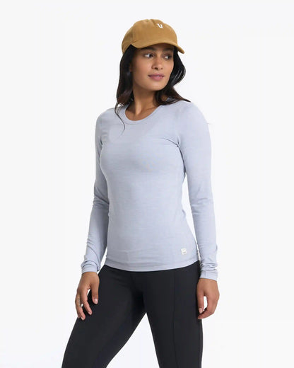 Long-Sleeve Lux Crew