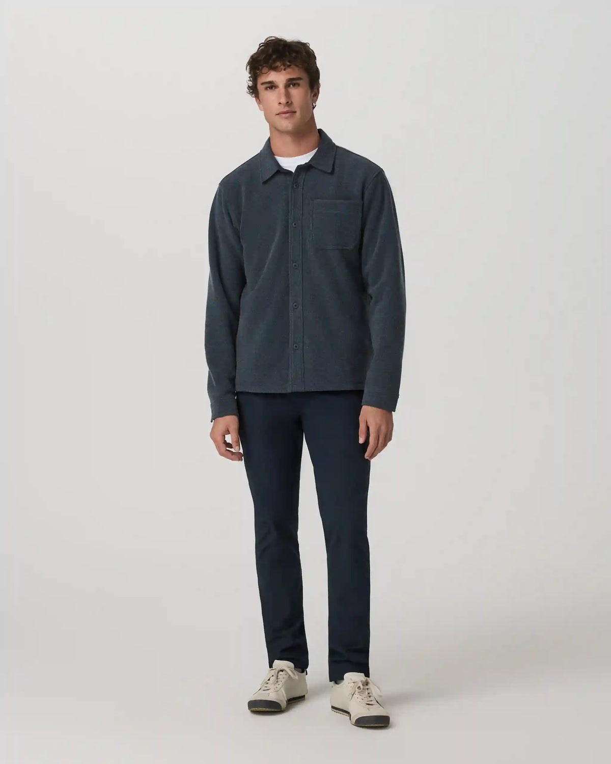 Beach Fleece Shirt Jacket