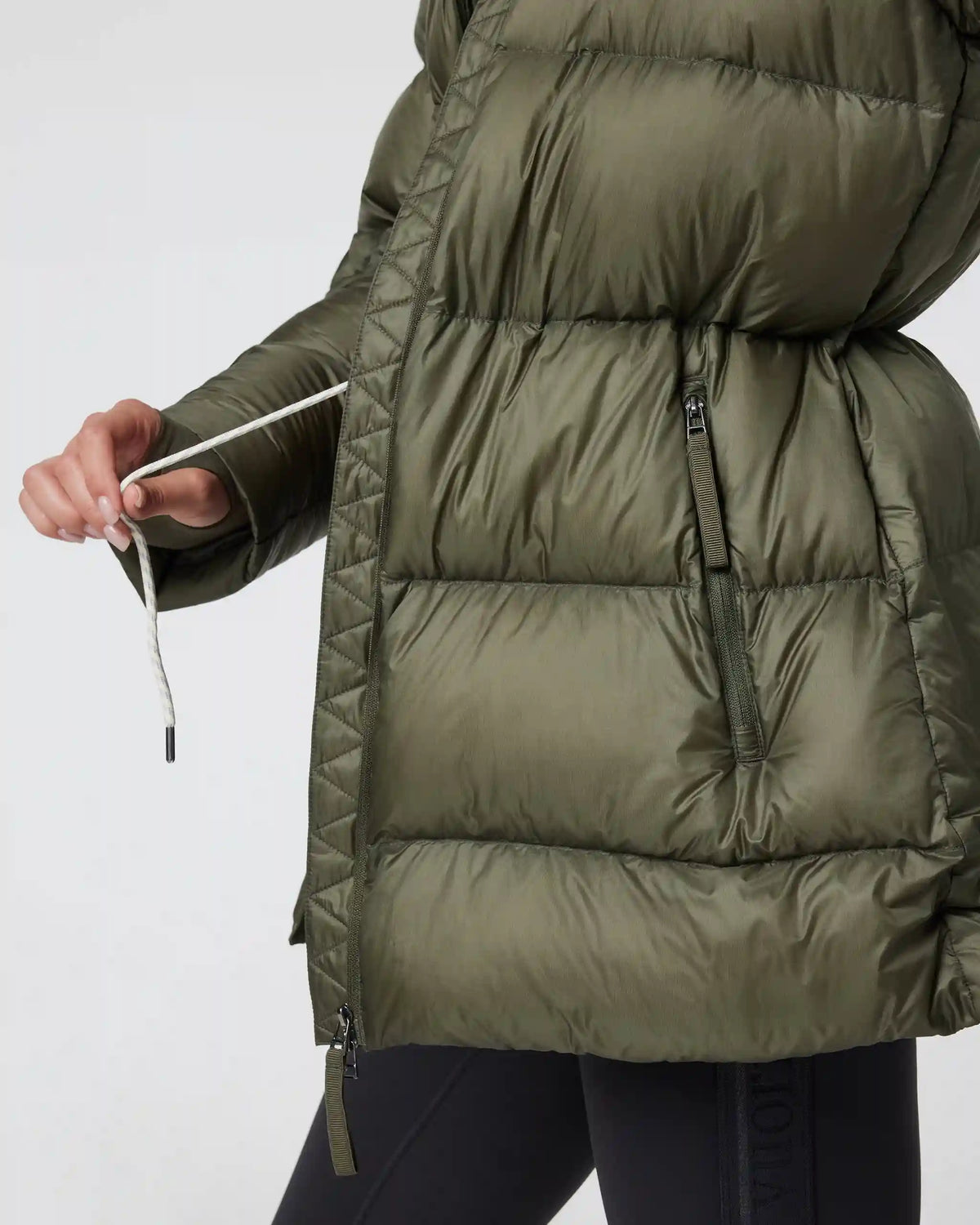 Women's Coordinate Long Down Jacket