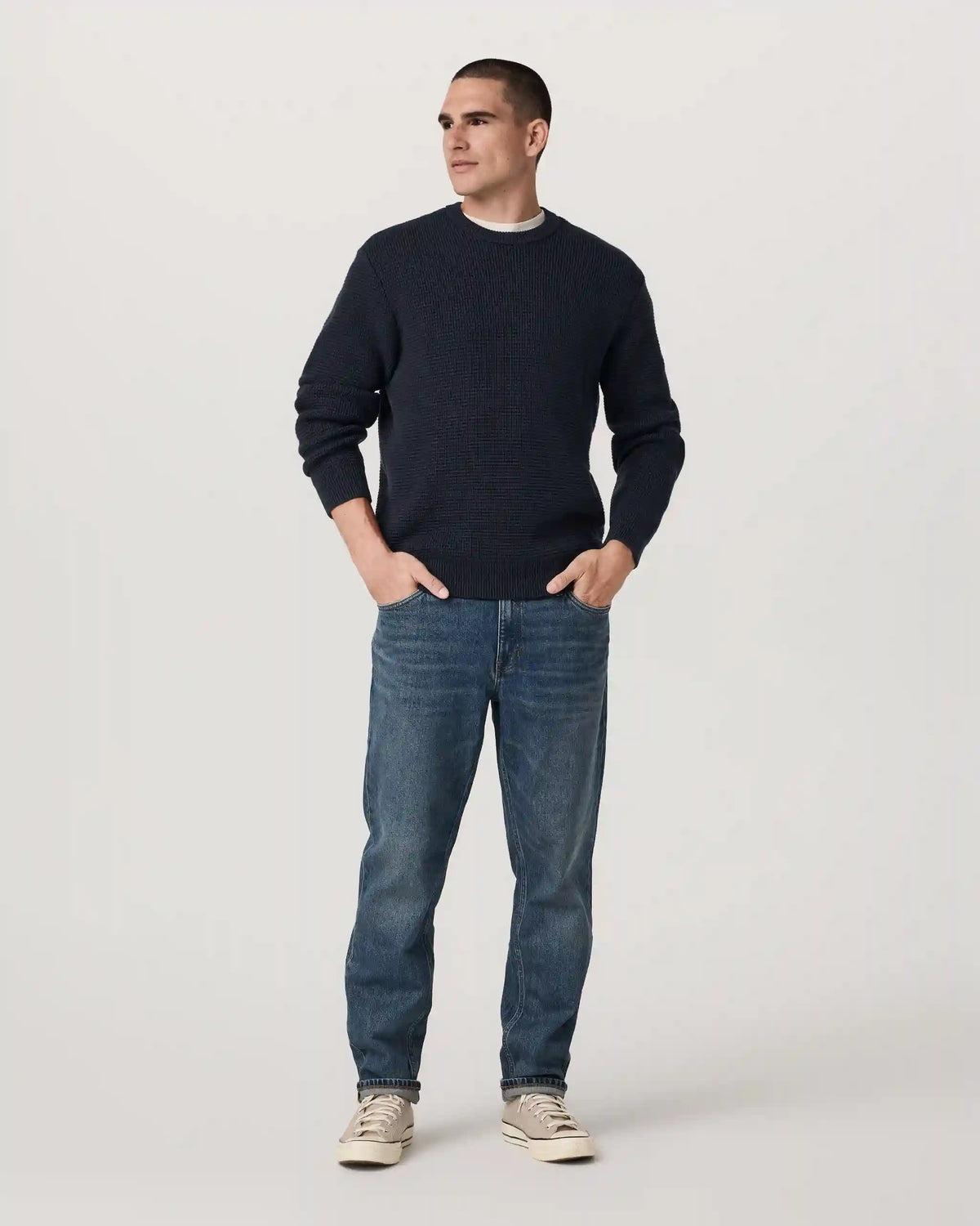 Denver Waffle Crew Sweater