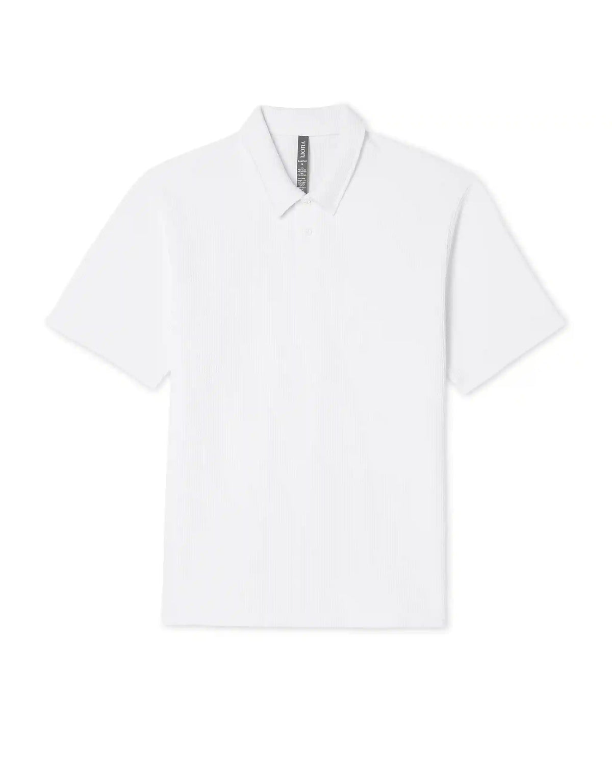 Short Sleeve Lightweight Tech Waffle Polo - Relaxed Fit