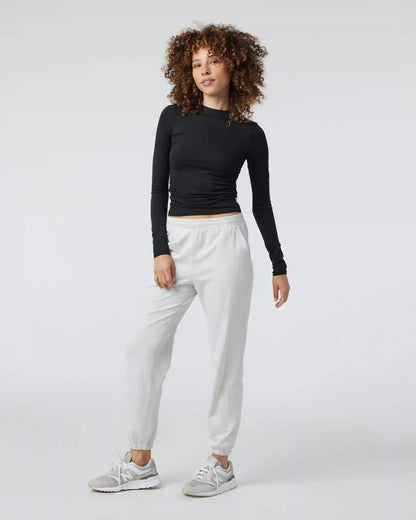 Long Sleeve Halo Ruched Tee