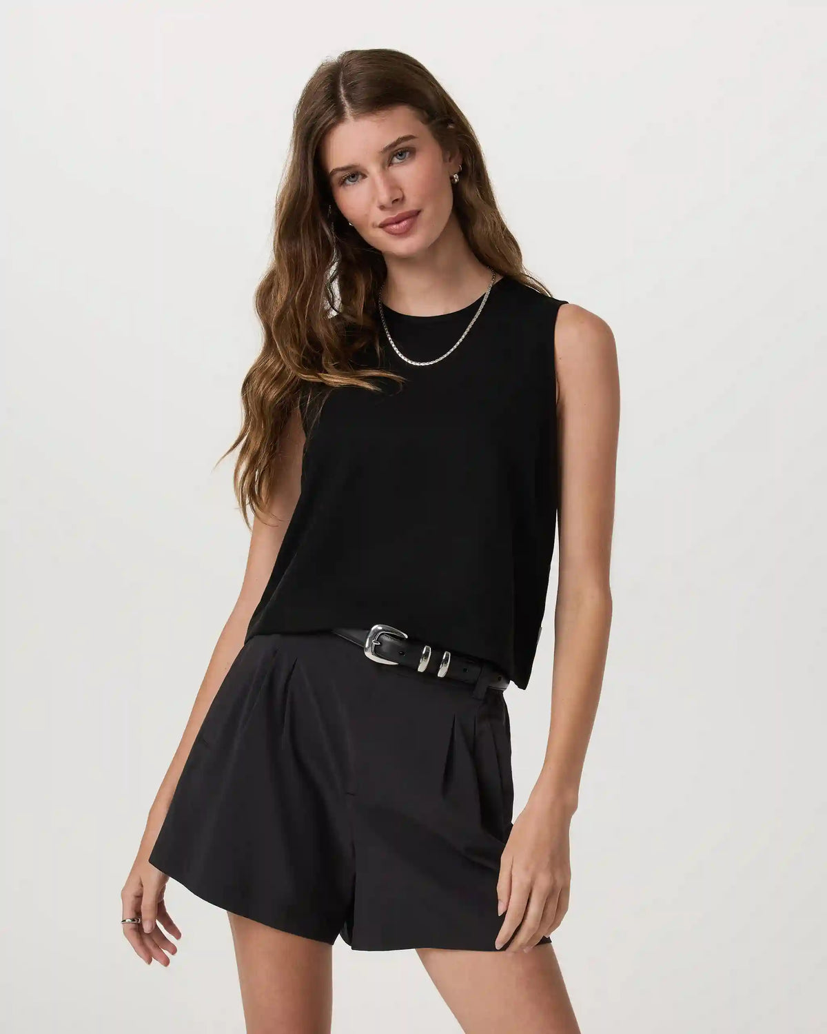 Trestles Twill Crop Tank