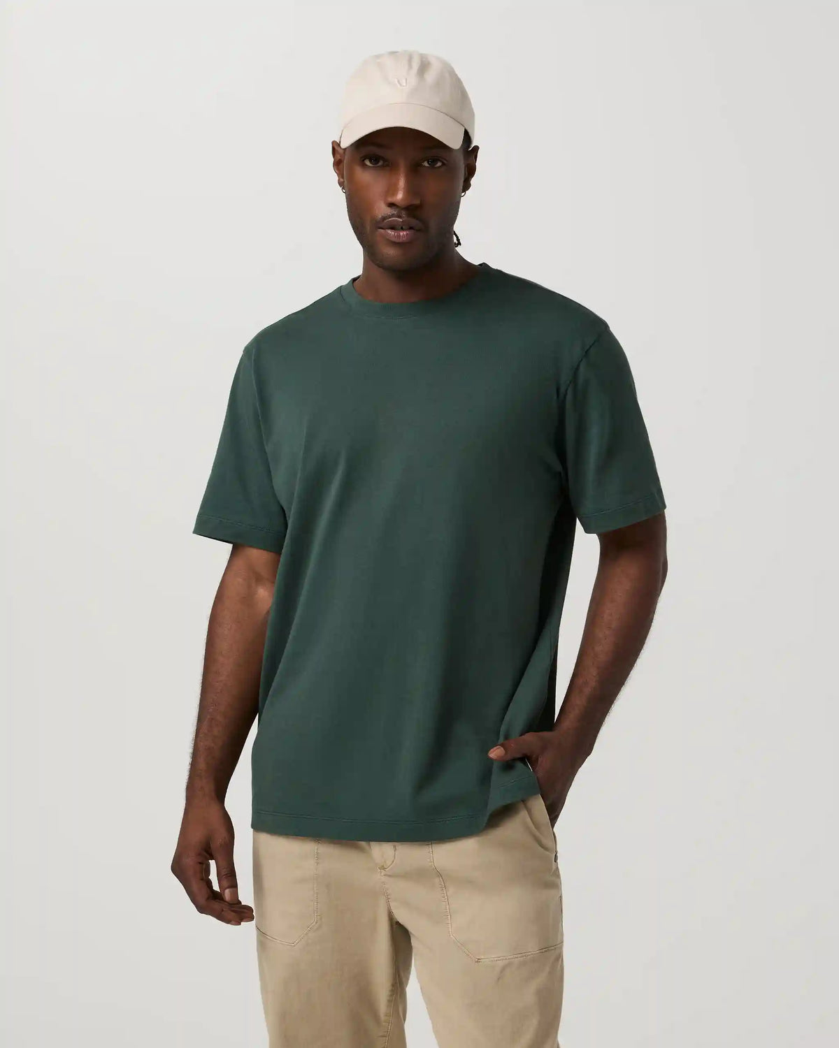 Short Sleeve Vuori Heavyweight Cotton Tee - Relaxed Fit