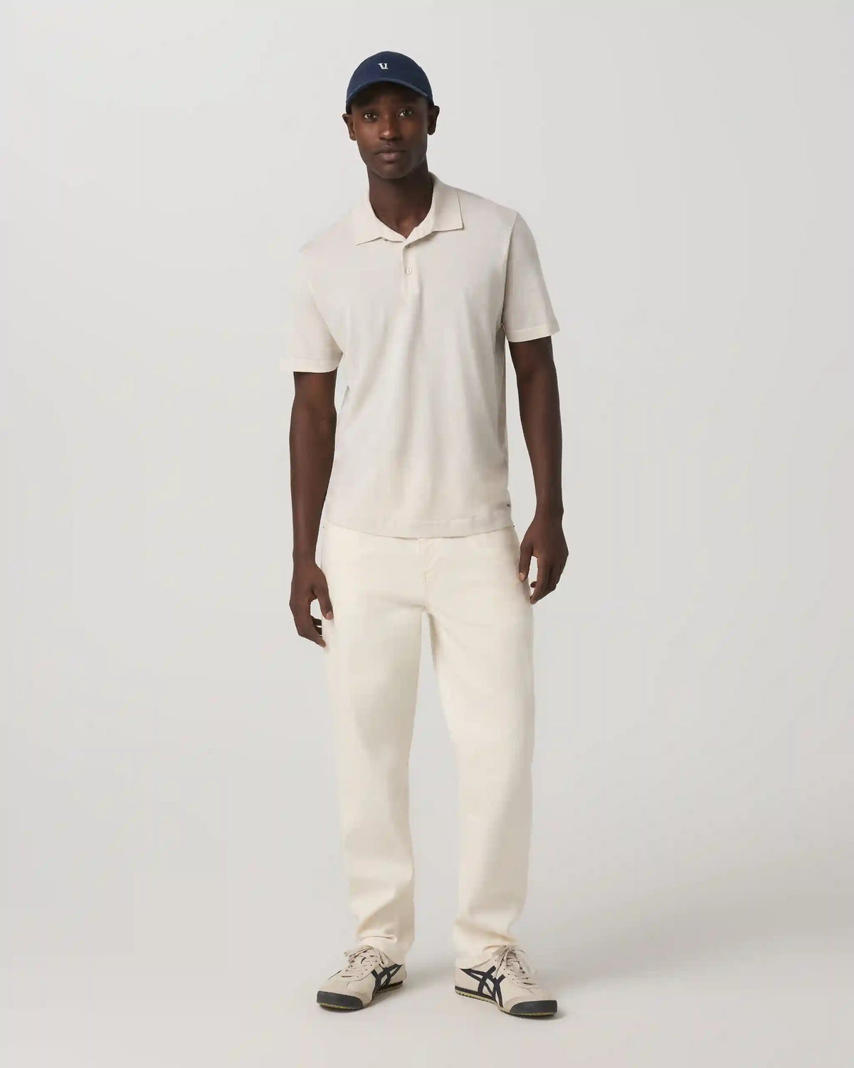 Short Sleeve Merino Wool Sweater Polo