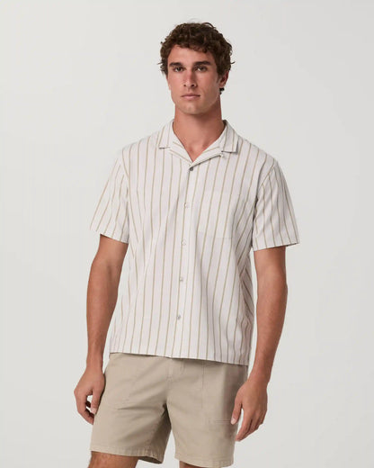 Short Sleeve Bridge Shirt - Camp Collar