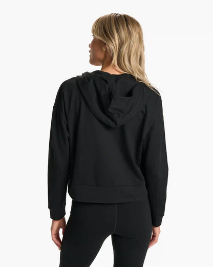 Granite Cropped Hoodie