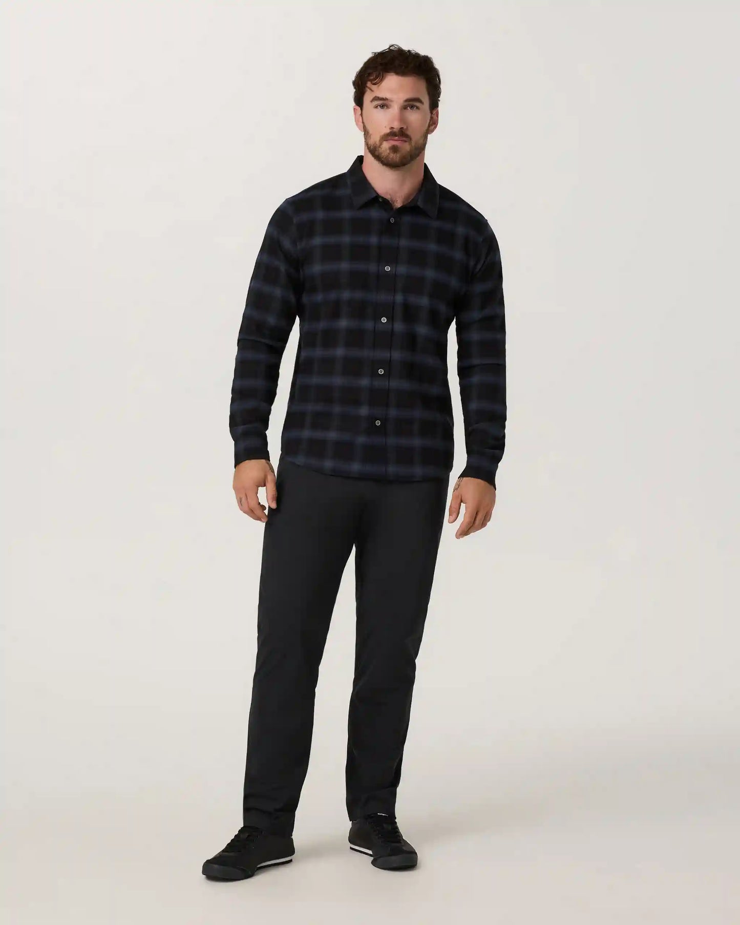 Long Sleeve Midweight Flannel Shirt