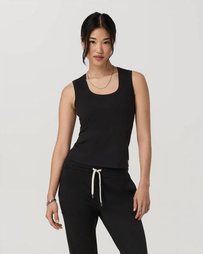 Halo Essential Scoop Tank Long
