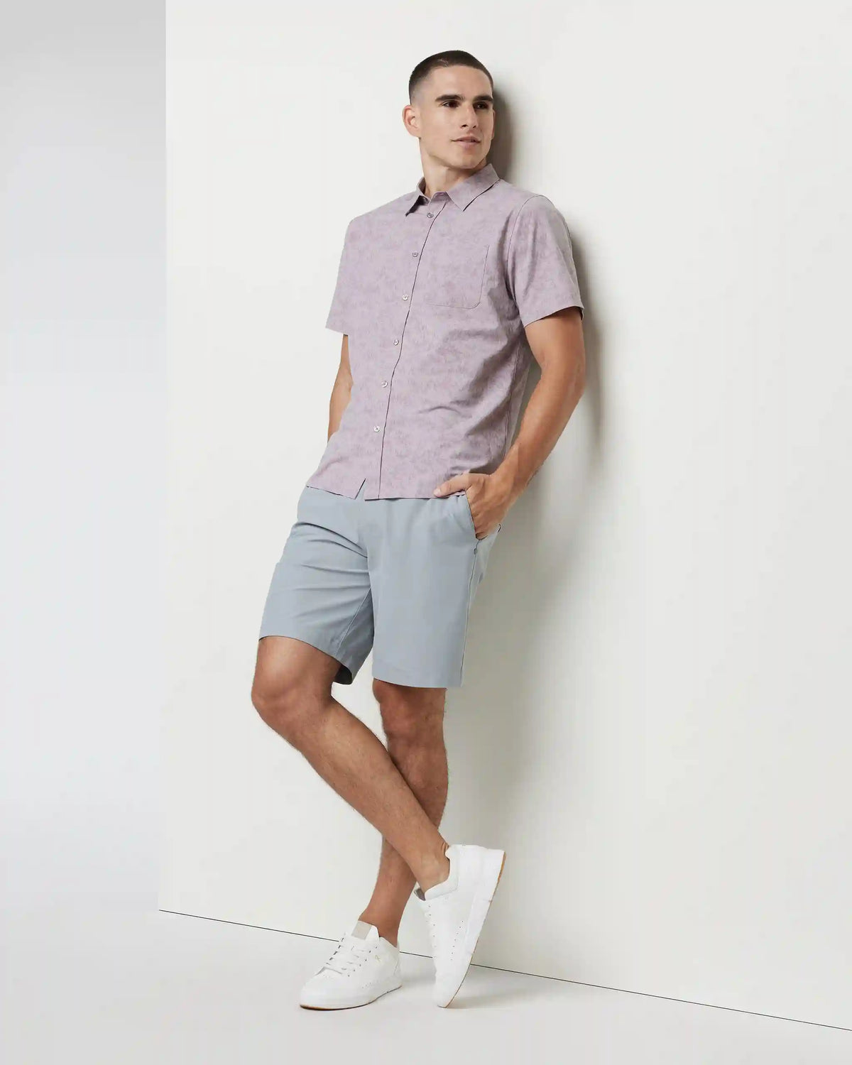 Short Sleeve Bridge Button Down