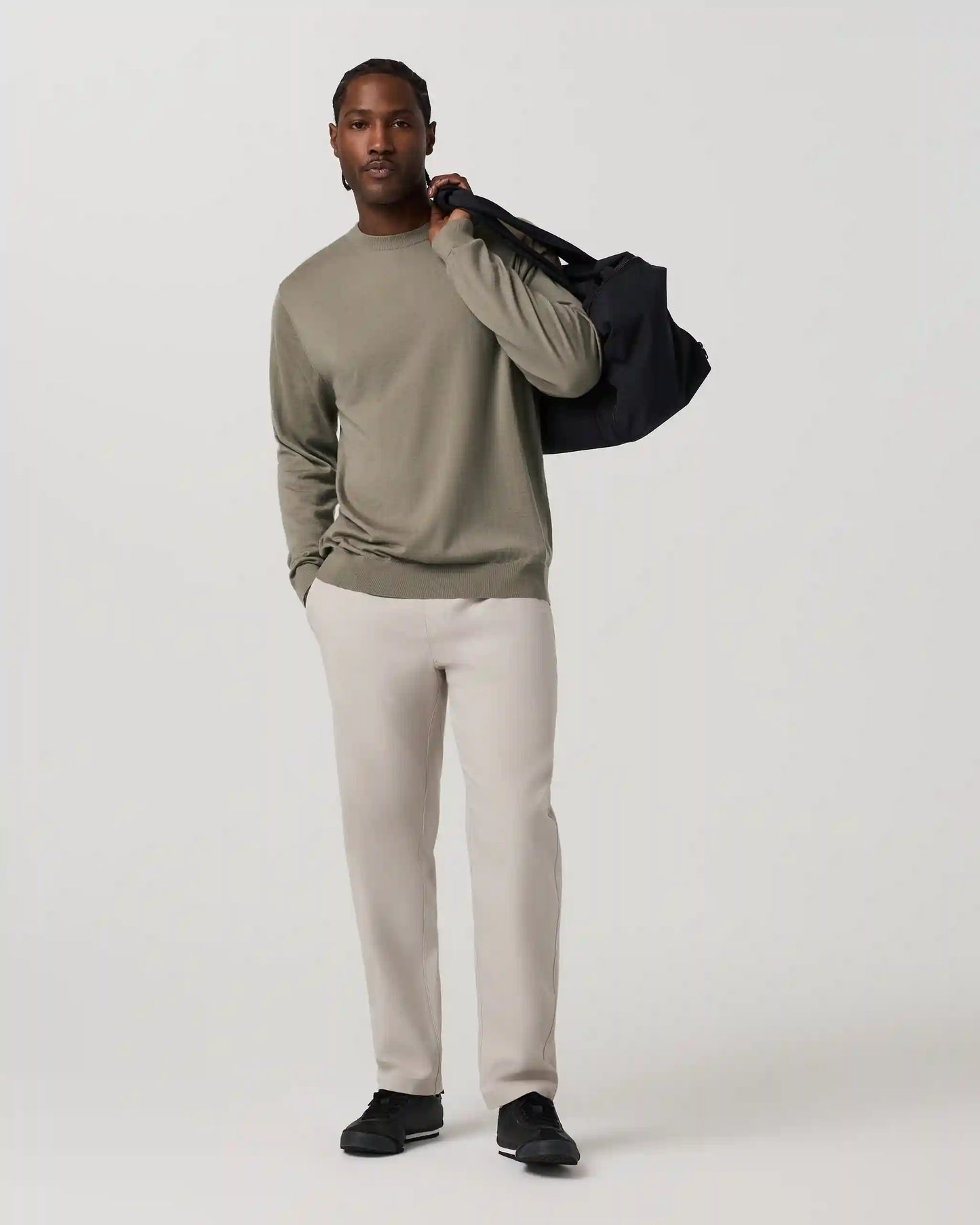 Cascade Elastic Waist Trouser Classic Fit 30"