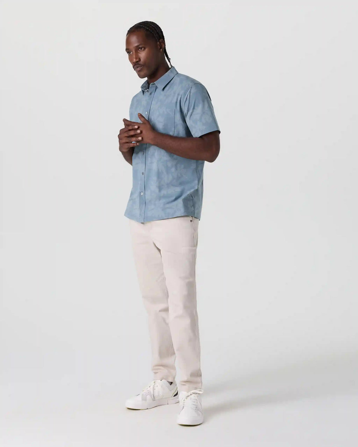 Short Sleeve Bridge Button Down
