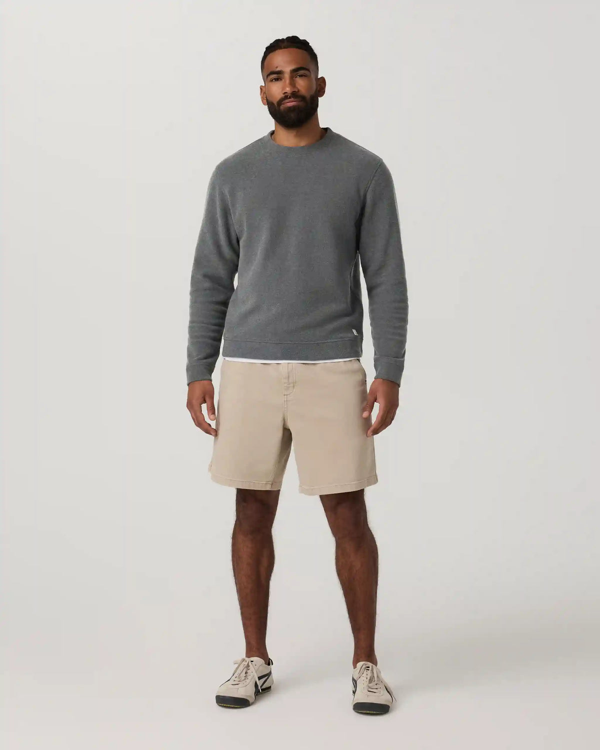 Benton Twill Elastic Waist Short 8"