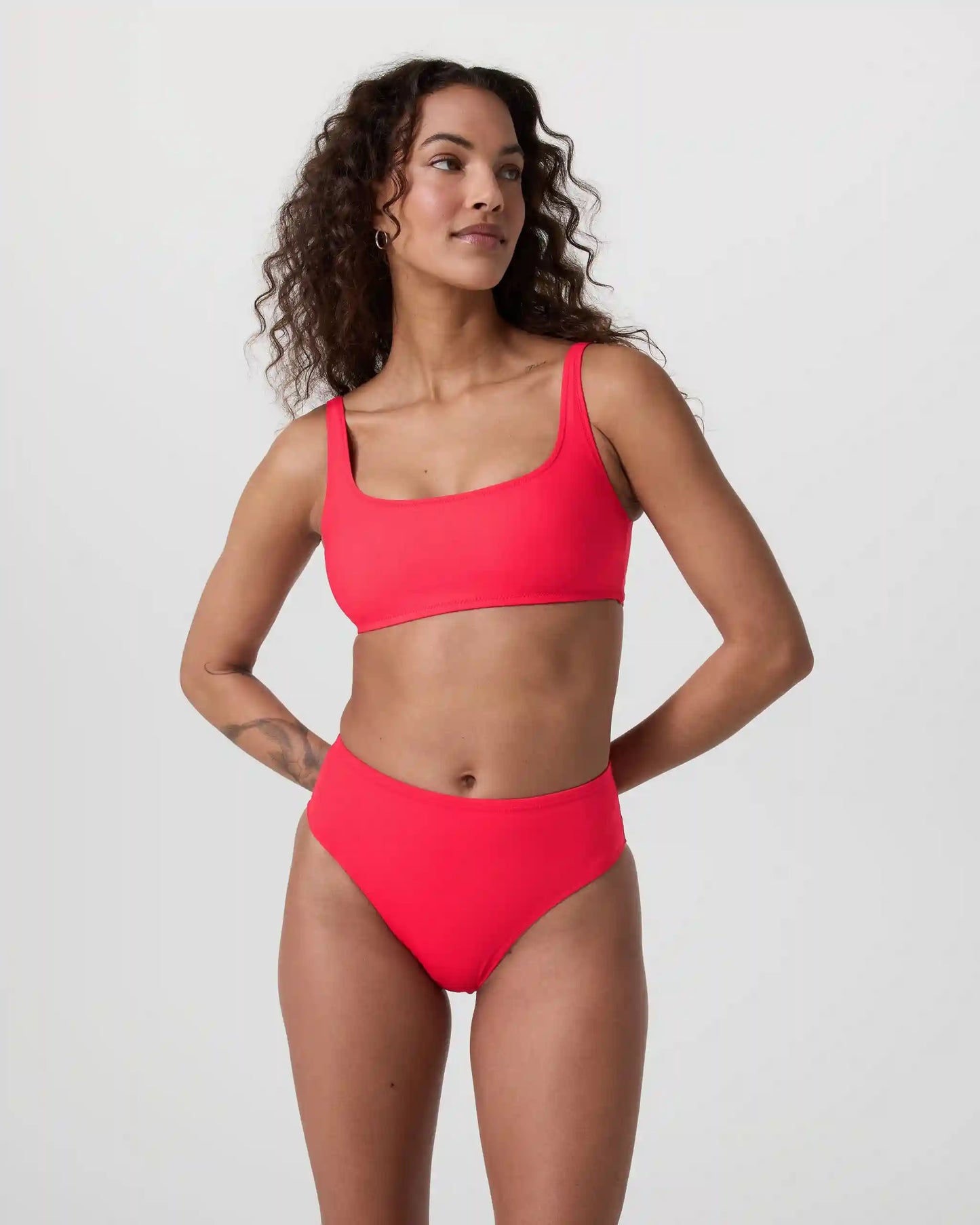 High Waisted Bikini Bottom