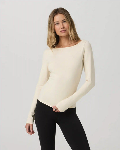 Long Sleeve Tuvalu Boat Neck