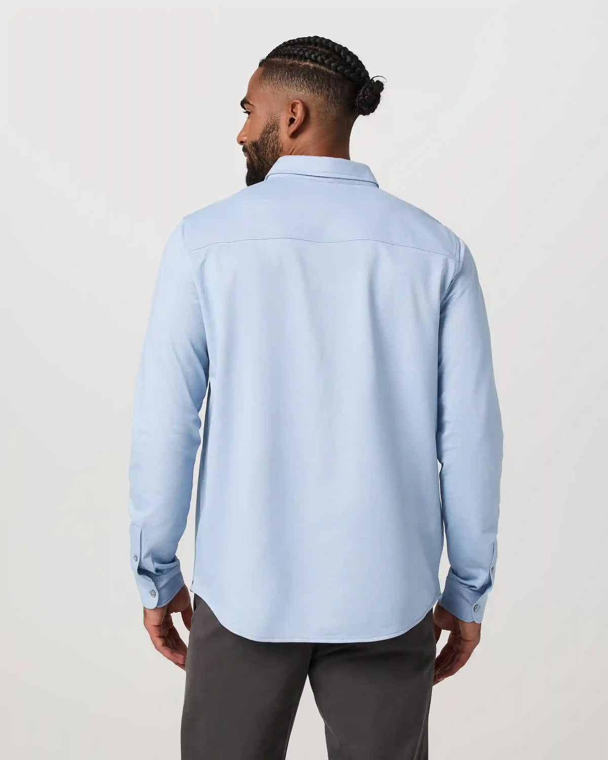Long Sleeve Knit Oxford Button Down - Classic Fit