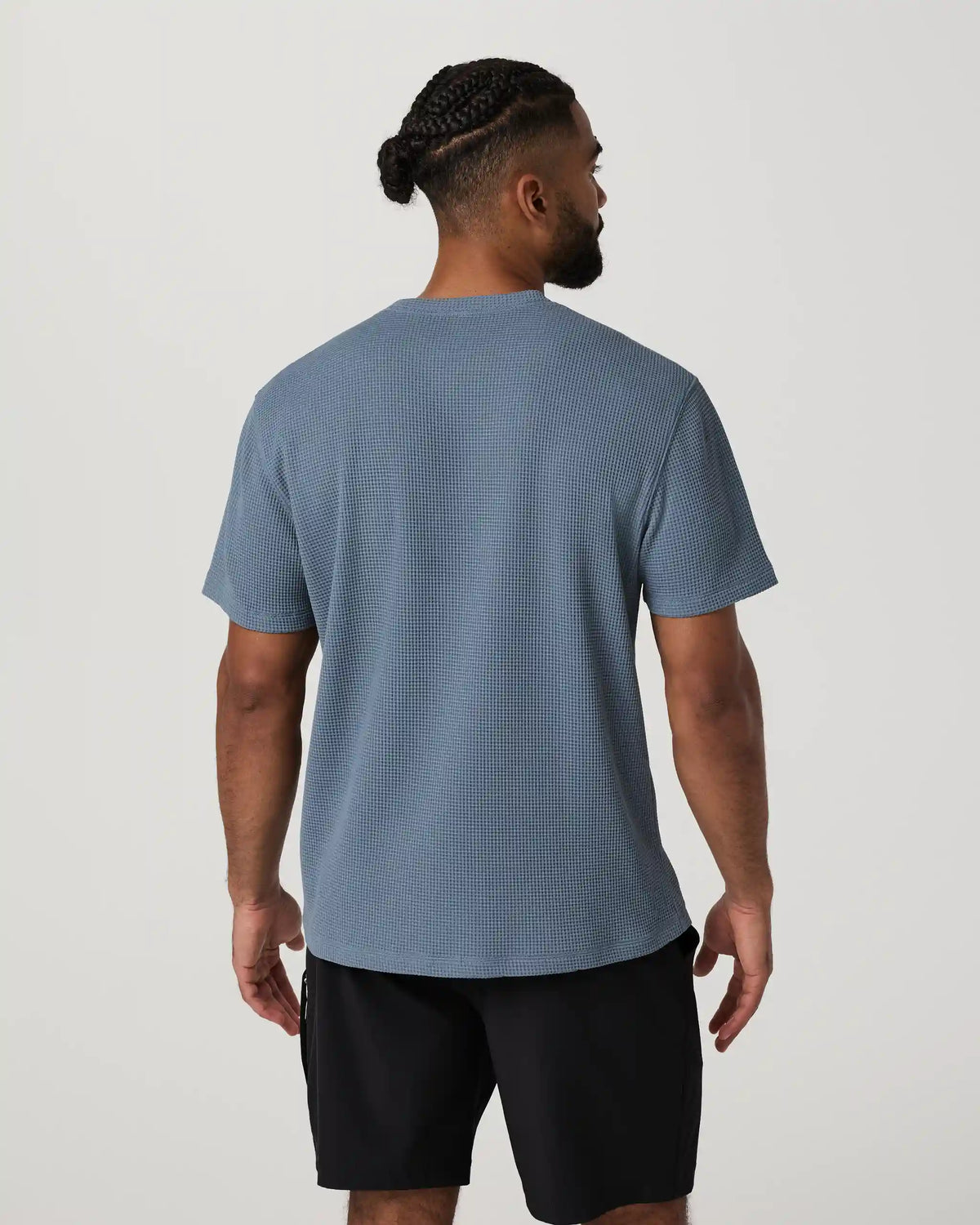 Short Sleeve Lightweight Tech Waffle Tee - Relaxed Fit