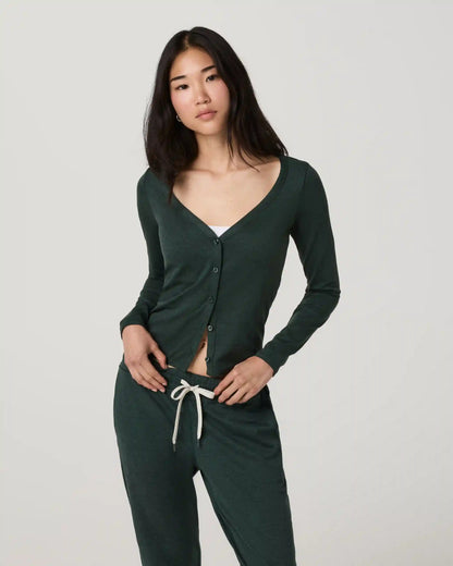 Long Sleeve Halo V-Neck Cardigan