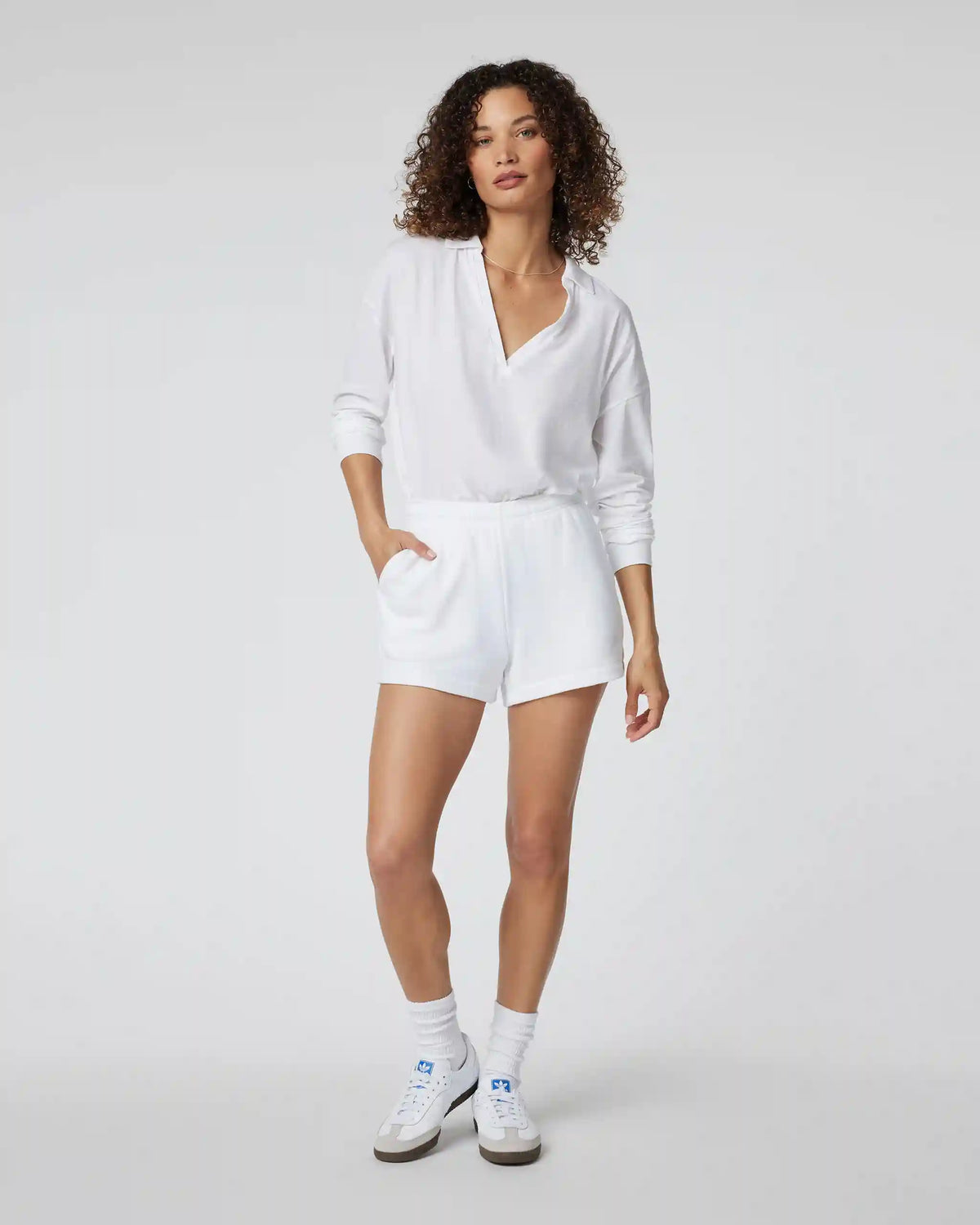 Long Sleeve Sutton Relaxed Polo