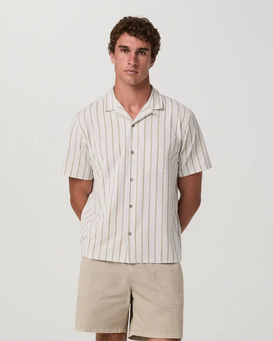 Short Sleeve Bridge Shirt - Camp Collar