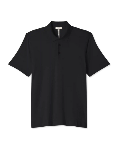 Short Sleeve Merino Wool Sweater Polo