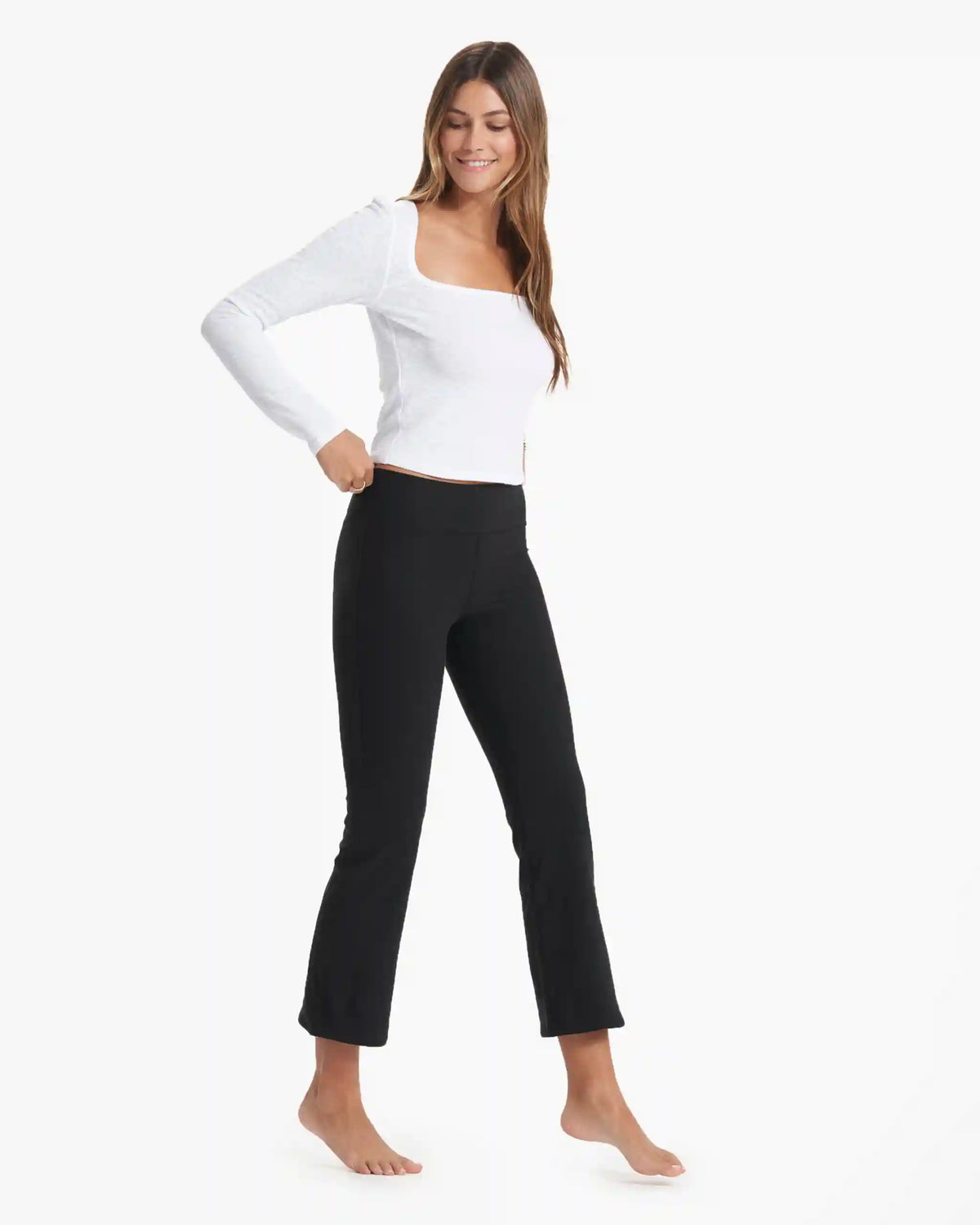 Mid Rise Elevation Slim Bootcut