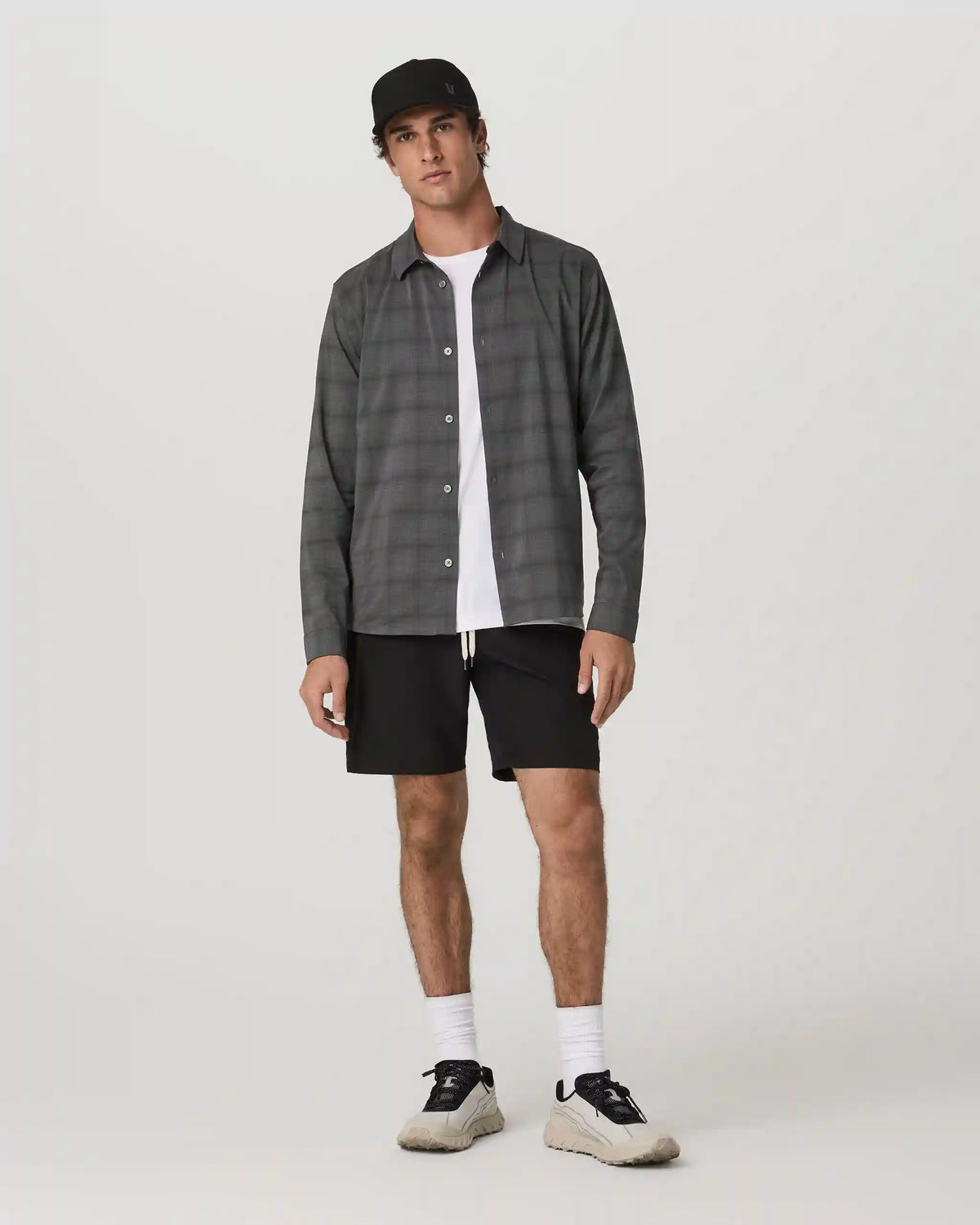 Long Sleeve Plaid Button Down Shirt