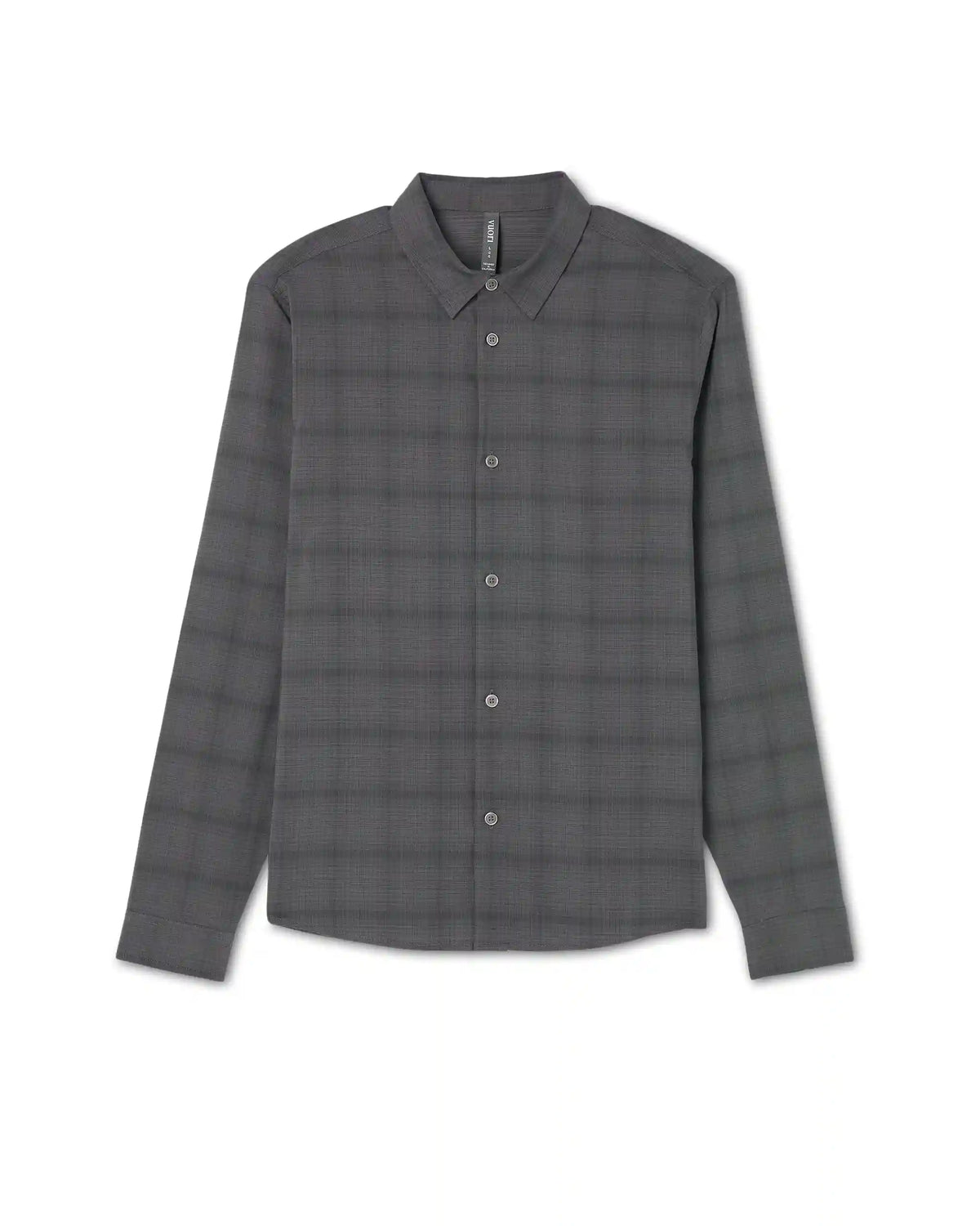 Long Sleeve Plaid Button Down Shirt