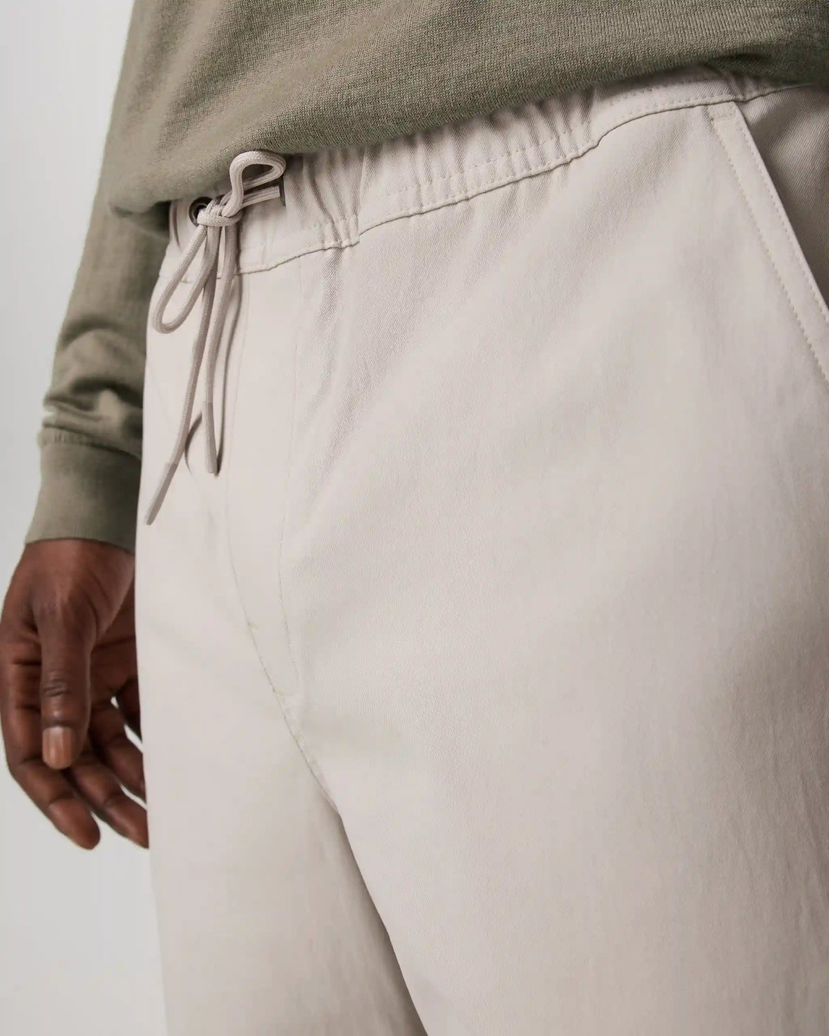 Cascade Elastic Waist Trouser Classic Fit 30"