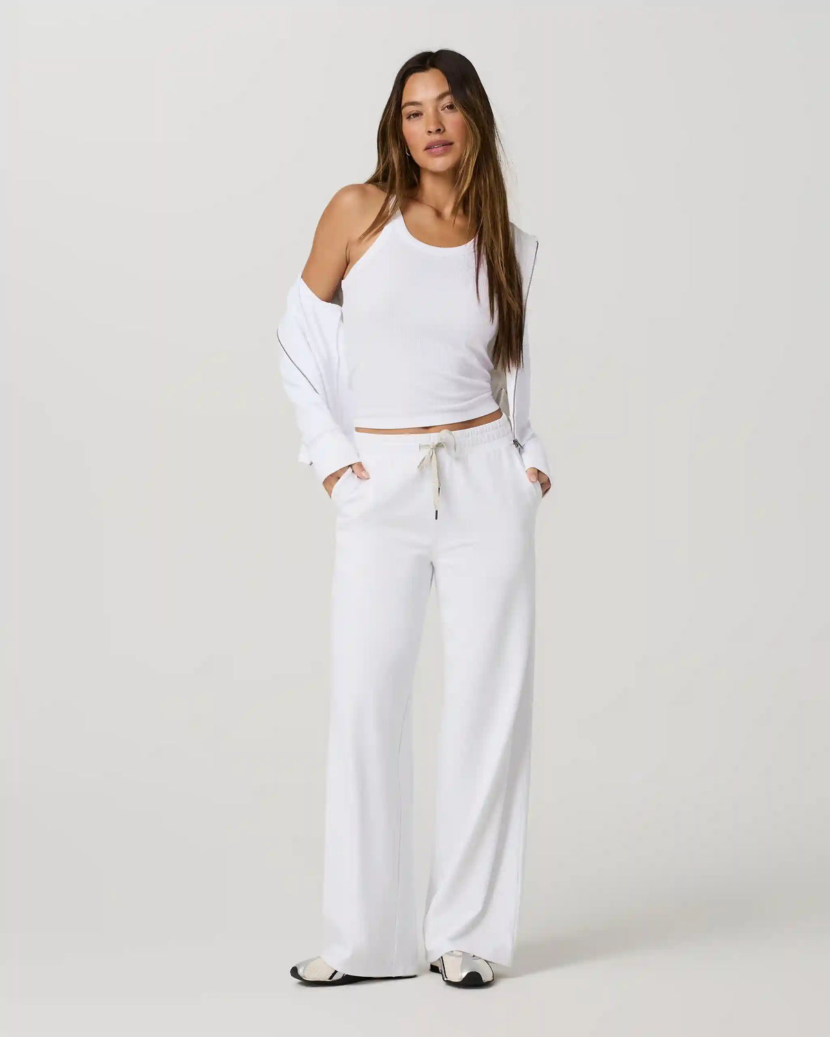 Halo Essential Wideleg Pant - Long