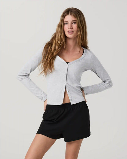Long Sleeve Halo V-Neck Cardigan