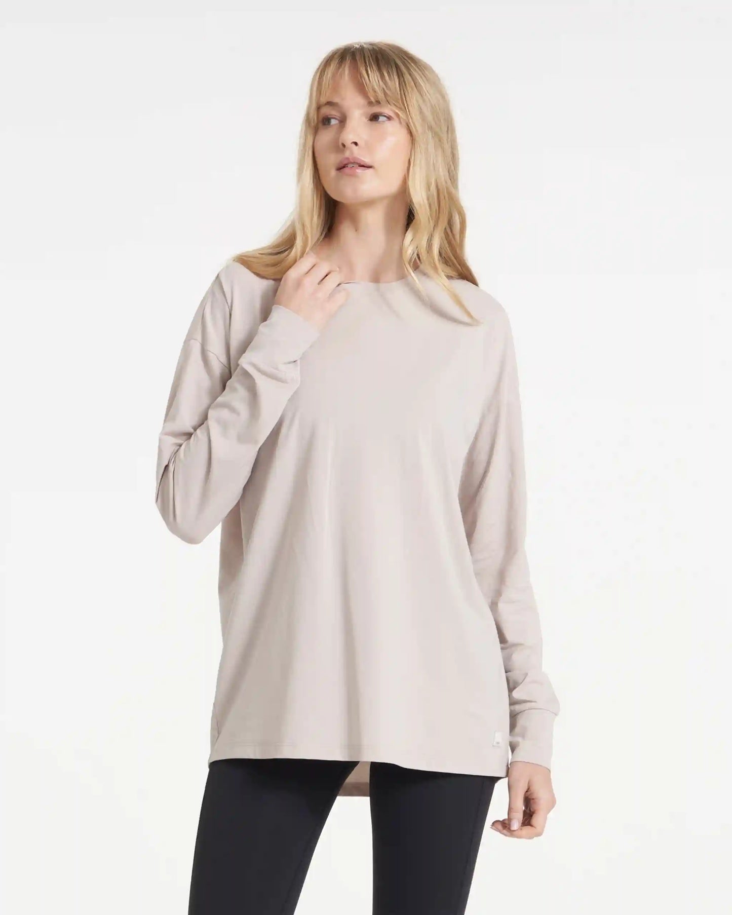 Long-Sleeve Feather Tee