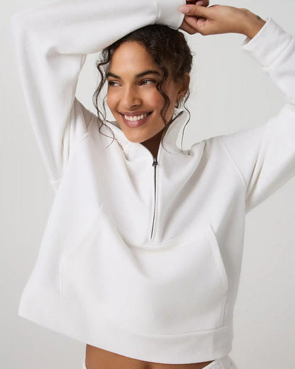 Pique Fleece Half Zip
