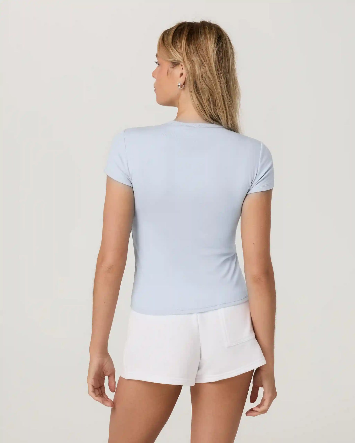 Everyday Cotton Stretch Fitted Tee