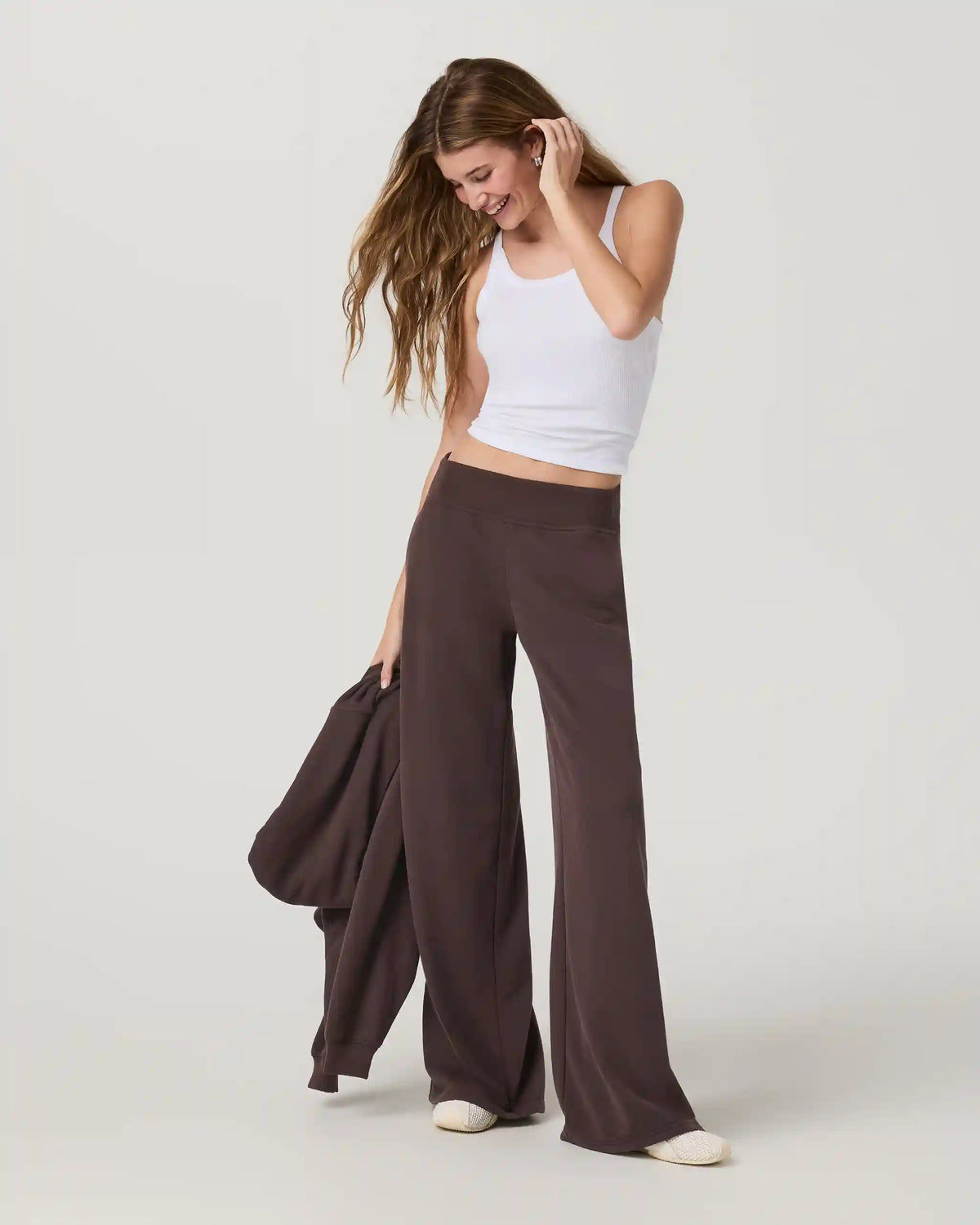 Sedona Midrise Wideleg Sweatpant