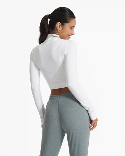 Lux Rib Half Zip