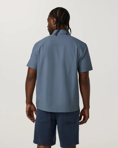 Short Sleeve Manhattan Button Down