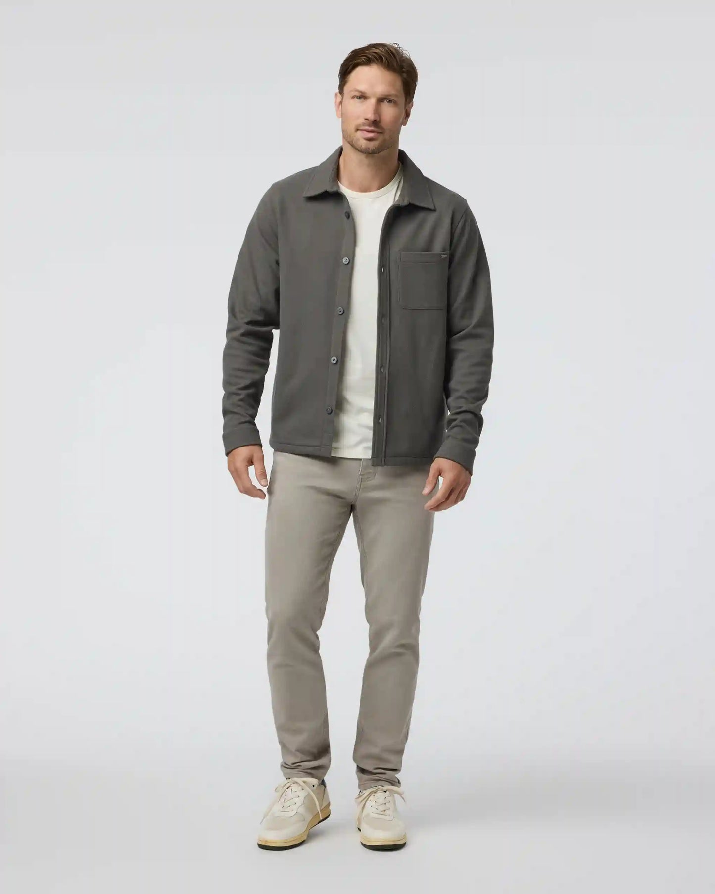 Beldon Shirt Jacket Knit Twill