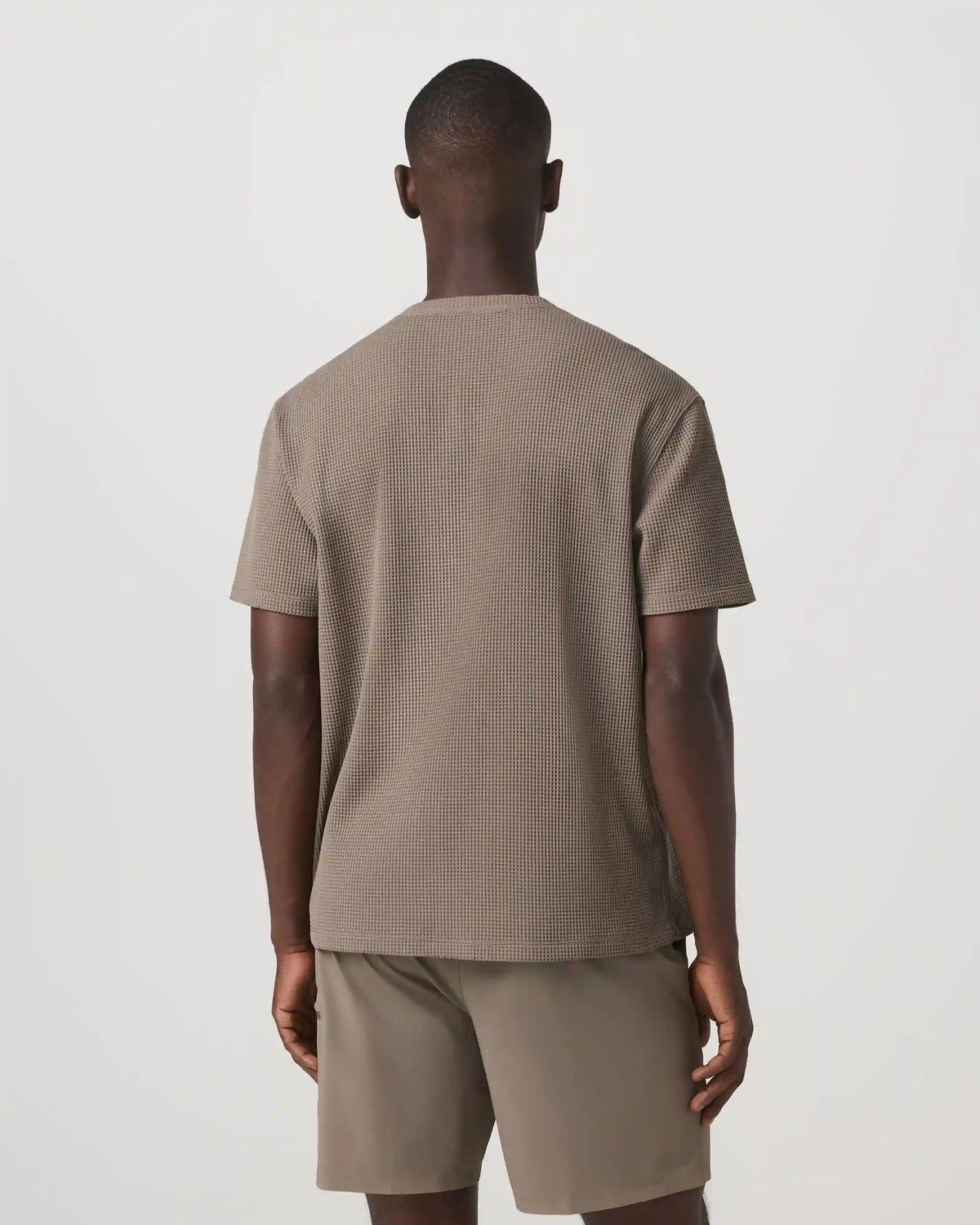 Short Sleeve Lightweight Tech Waffle Tee - Relaxed Fit